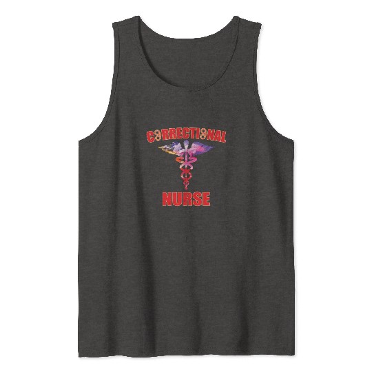 Great Correctional Nurse Design Prison Nurse Tank Tops