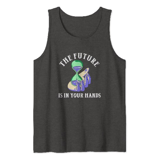 Earth Hour Time Environmentalist Save The Planet Tank Tops