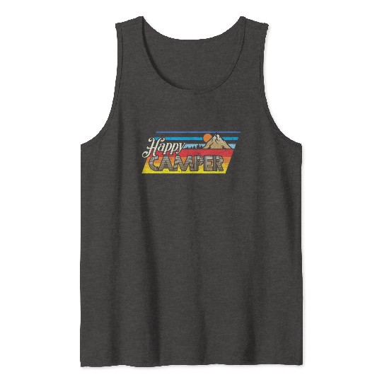 Happy Camper Tank Tops