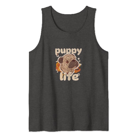 Puppy Lite i Love Dogs Unisex Tank Tops