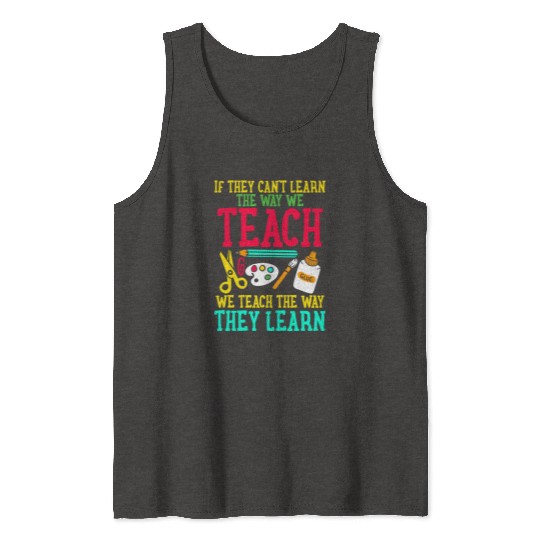 SPED Teacher Special Education Tank Tops