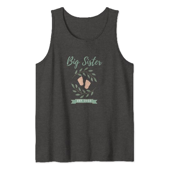 Big Sister Est. 2023 Tank Tops