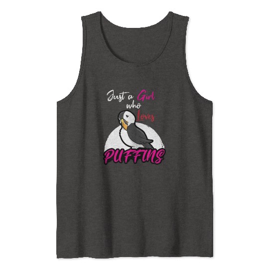 Puffin Lover Puffins Tank Tops