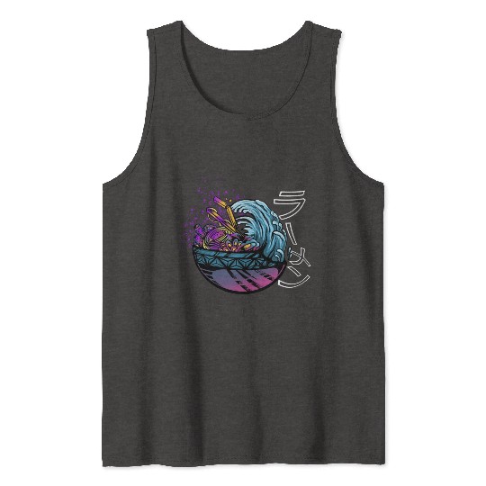 Waves Ramen Tank Tops