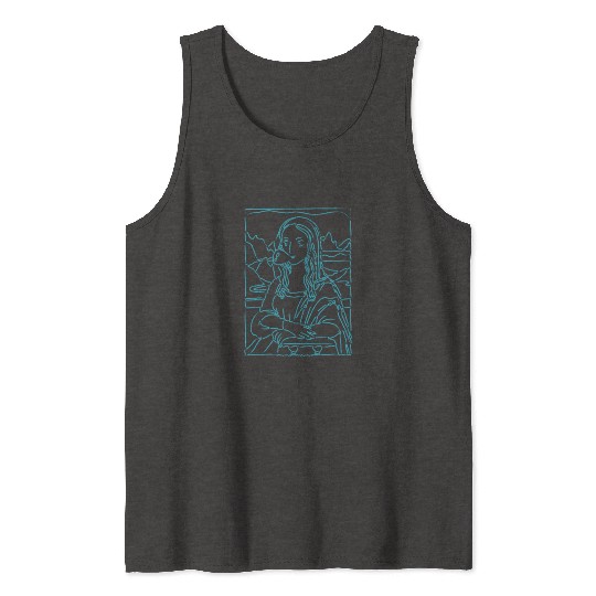 Mona Lisa Tank Tops