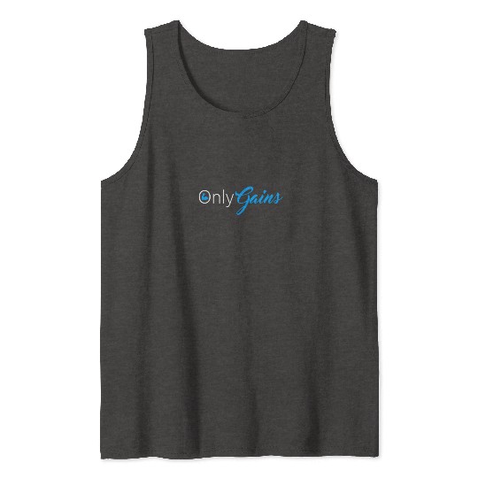 Only Gains fitness gym workout exercise sports Tank Tops