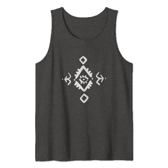 Greek Evil Eye Tank Tops