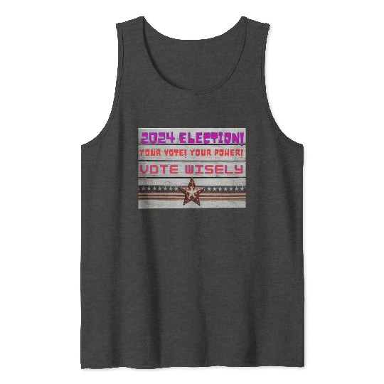 US Election Design Tank Tops