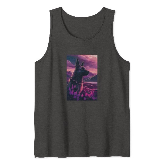 Belgian Malinois Nature Tank Tops