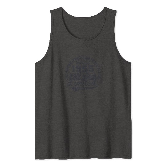 Vintage 1955 Birthday Tank Tops