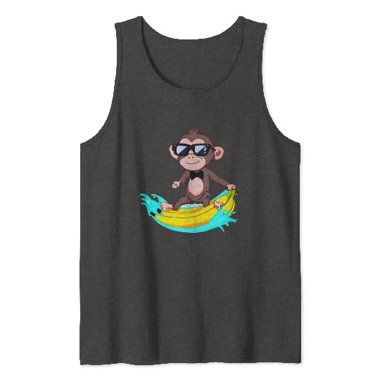 Funky Monkey Business Tank Tops