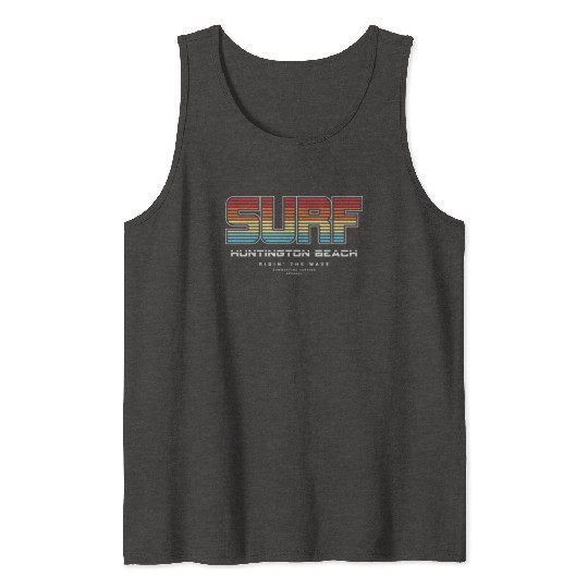 Surf in Huntington Beach nature Tank Tops