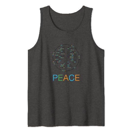 Peace On Earth Tank Tops