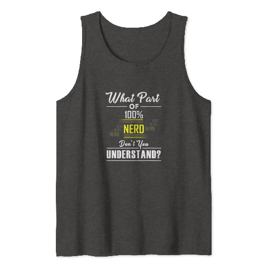 Funny Programmer Developer Computer Science 100 Tank Tops