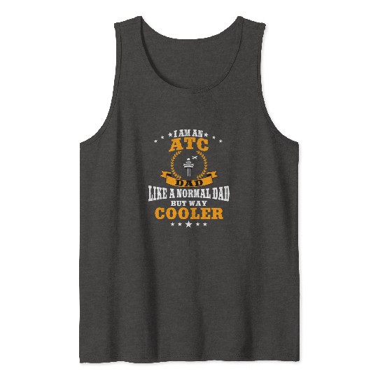Great ATC Dad Outfit Air Traffic Controller Tank Tops