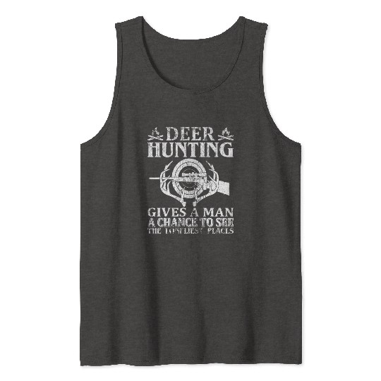 Deer Hunting Tank Tops