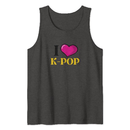 K-Pop K-drama Korean Music KPop Kdrama Gift Tank Tops
