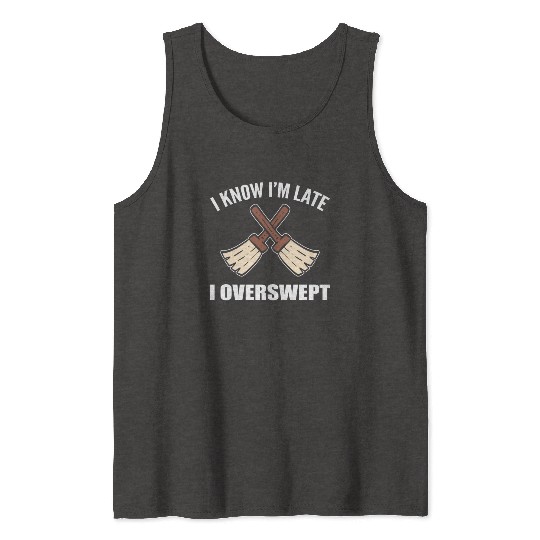 Funny Housekeeper Janitor Tank Tops