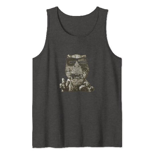 Dinosaur wear sunglasses Tank Tops