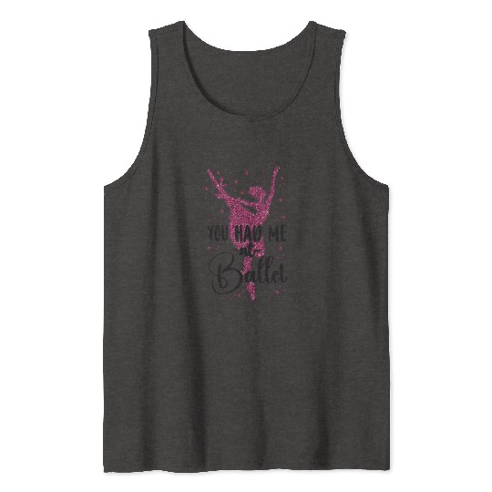 Ballet Dancer Dance Girl Ballerina Tank Tops