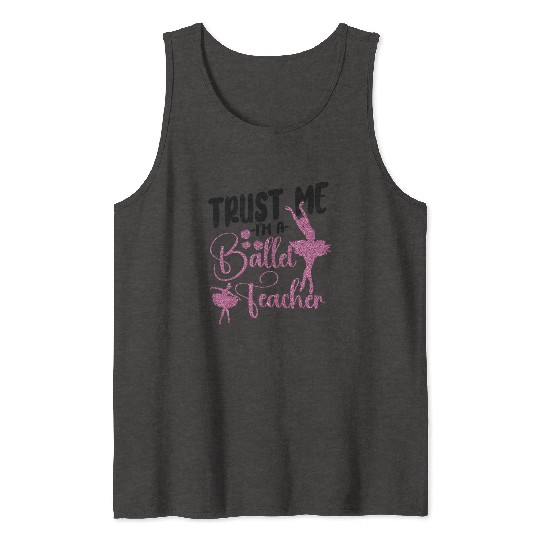 Ballet Dancer Dance Girl Ballerina Tank Tops