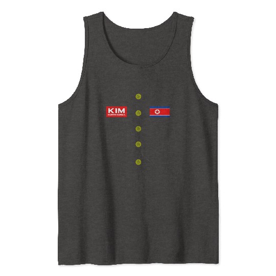 Kim Jong Un Halloween Tank Tops