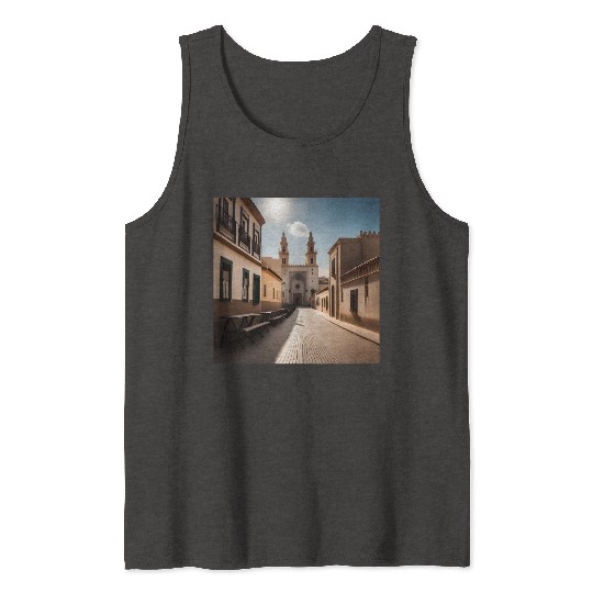 Fantasy pictures ,town Morocco ,city casablanca Tank Tops