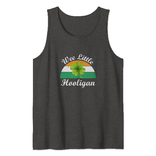 Wee Little Hooligan St Patricks Day Tank Tops