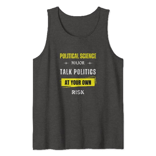 Political Science Major Tank Tops