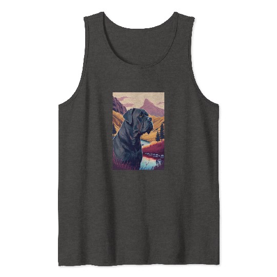 Cane Corso Nature Tank Tops