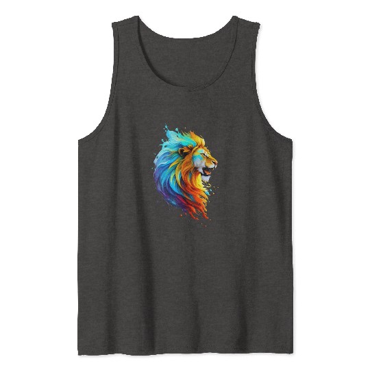 Pride Lion 1 Tank Tops