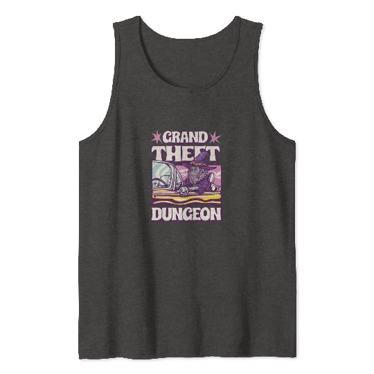 Grand Theft Dungeon Tank Tops
