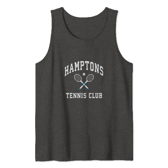 Hamptons Tennis Club Preppy New York Montauk Varsi Tank Tops