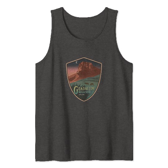 guadalupe mts national park Tank Tops
