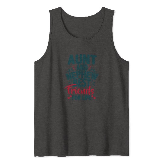 Aunt And Nephew Best Friends Tank Tops