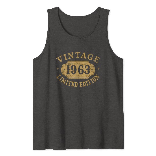59 59Th Anniversary Best 1963 Tank Tops