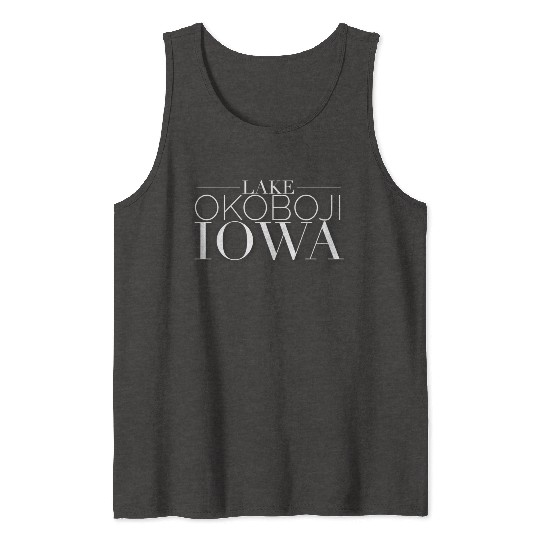Lake Okoboji Iowa Tank Tops