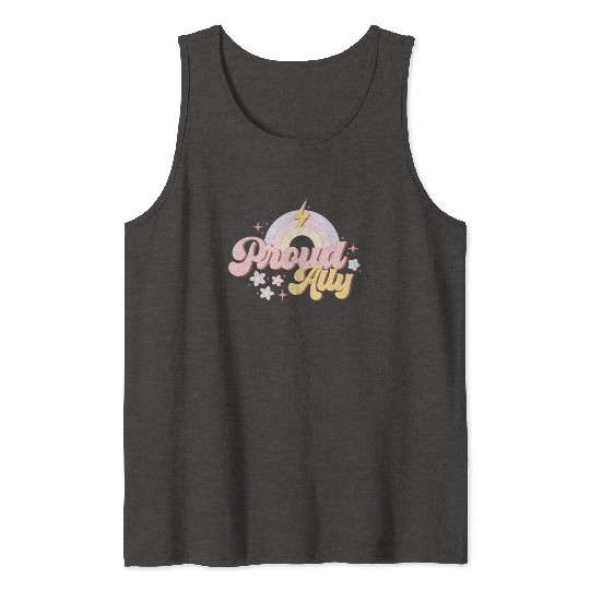 Proud Ally, LGBT Pride Month Tank Tops