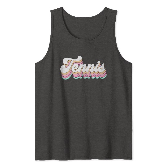 Tennis Pastel Aesthetic For N Tank Tops