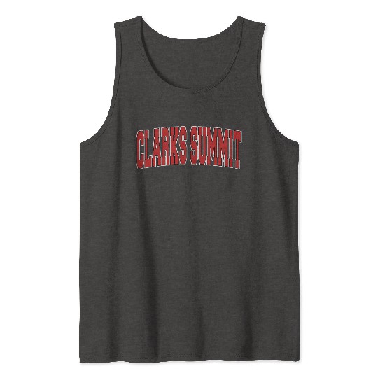 ClarSummit Pa Pennsylvania Varsity Style Usa Sport Tank Tops