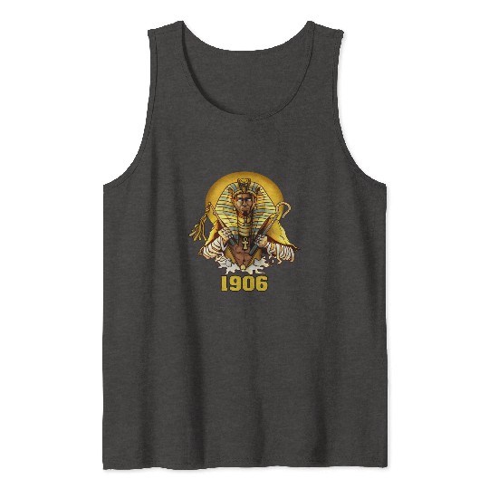 1906 Sphinx Alpha Ace Fraternity Pharoah Tank Tops