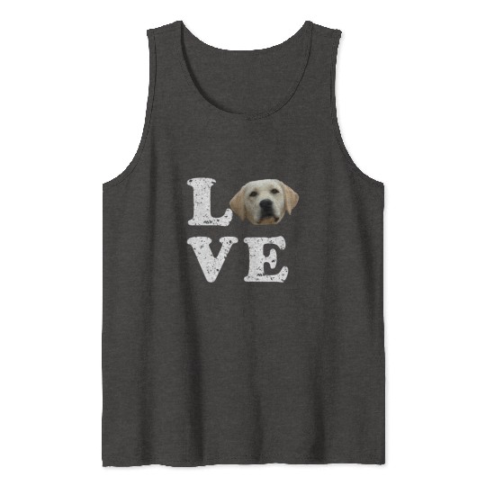 I Love My Yellow Lab Labrador Retriever Dog Tank Tops