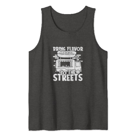 Street Food Hotdog Tank Tops