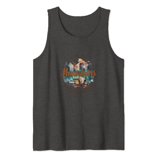 Camping Gear, Adventure Time Tank Tops, Hiking Tank Tops