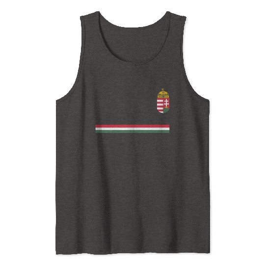Sports-Style National Pride Hungarian Tank Tops