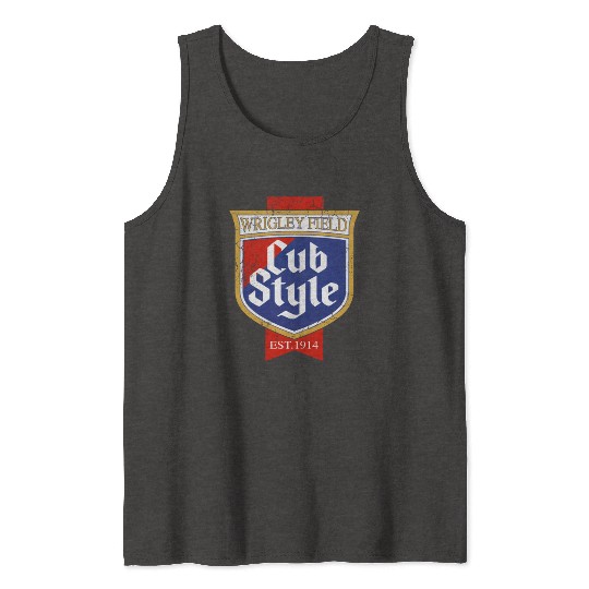 Cub Style Vintage Chicago Tank Tops