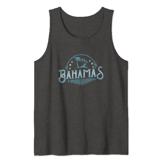 Proud Bahamas Bahamians Flag sau Tank Tops