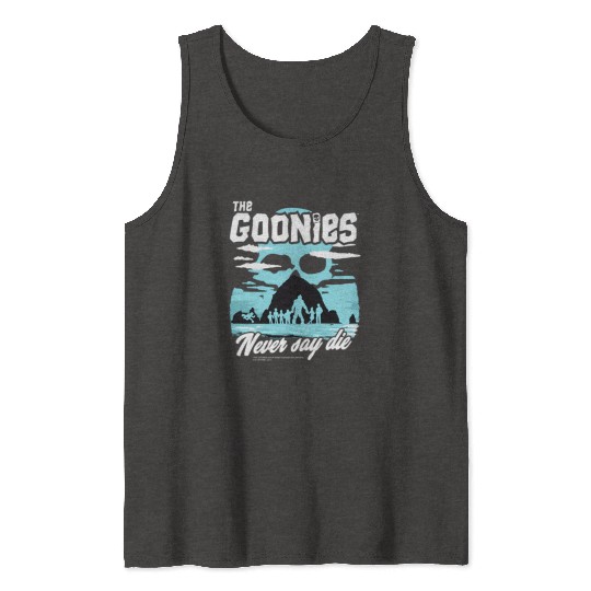 The Goonies Cannon Beach Never Say Die Tank Tops