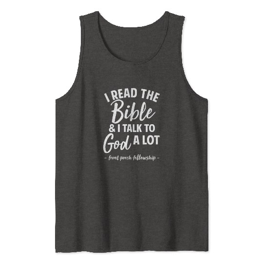 Front Porch Fellowship Bible Completion Tank Tops
