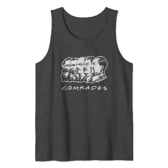 Communist Comrades Friends Tank Tops